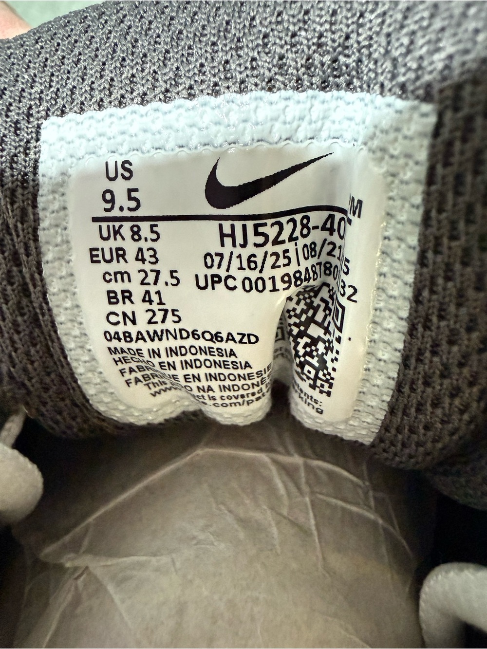 Nike V5 RNR Men’s 9.5 - Picture 4 of 7